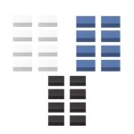 اسفنج ضربه گیر درب خودرو بسته 8 عددی