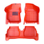 کفپوش پنج بعدی قرمز برند AM مناسب برای کوییک ساینا