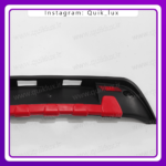 دفیوزر عقب تیبا 2 طرح کوییک آر (قرمز) - Image 2