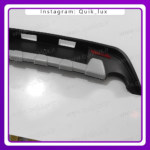 دفیوزر عقب تیبا 2 طرح کوییک (نقره ای) - Image 2