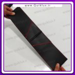 دور فرمون دوختنی طرح GTمدل مشکی با دوخت قرمز - Image 3