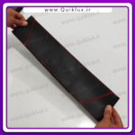 دور فرمون دوختنی طرح GTمدل مشکی با دوخت قرمز - Image 2