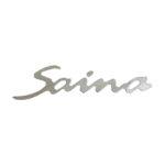 آرم پشت صندوق ساینا لاتین مدل saina