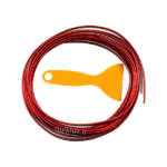 الوایر براق بدون برق 4.5 متری EL Wire رنگ قرمز براق