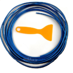 الوایر براق بدون برق 4.5 متری EL Wire رنگ ابی