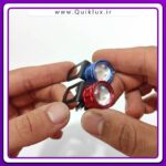 چراغ پلیسی فلاشری مدل دو تیکه گرد - Image 2
