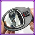 دستگيره داخلي درب کوييک مجموعه 4 عددی - کروم براق - Image 2