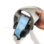 هولدر نگهدارنده گوشی موبایل دریچه کولر خودرو جک دار وکیو شیشه