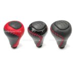 سر دنده چرمی طوسی پراید مناسب ساینا کوییک تیبا طوسی مشکی