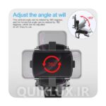 هولدر نگهدارنده موبایل گیره ای روی داشبورد  360 درجه - Image 4