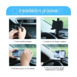 هولدر نگهدارنده موبایل گیره ای روی داشبورد  360 درجه - Image 6