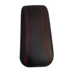 کنسول وسط چرمی مدل توکا مناسب کوییک ساینا تیبا  مشکی با دوخت قرمز - Image 3