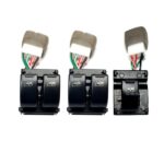 کلید بک لایت دار شیشه بالابر ساینا کوییک سفید new رنگ پیانویی - Image 2