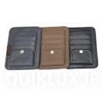 جا عينکی و جا کارتی چرمی افتابگیر خودرو - Image 2