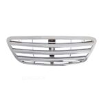 جلو پنجره تیبا مدل 3 خط کروم صنعت سازان