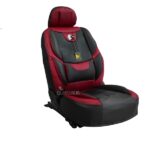 روکش صندلی تمام چرم شاهسوند مدل vip تیبا2 کوییک ست زرشکی