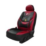 روکش صندلی تمام چرم شاهسوند مدل vip تیبا2 کوییک ست زرشکی - Image 4