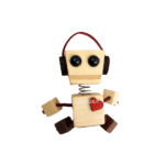 آویز عروسک چوبی بسته 1 عددی - Image 2