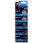 باتری سکه ای اوریون بسته 5 عددی - Image 2