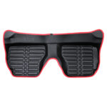 کفپوش EMTC  کوییک ساینا مشکی نوار قرمز - Image 4