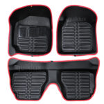 کفپوش EMTC  کوییک ساینا مشکی نوار قرمز