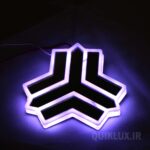 آرم نورانی سایپا پشت صندوق کوییک