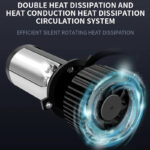 هدلایت لنزدار Y6 پایه H4 - Image 4