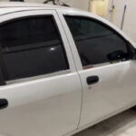 زه استیل آبگیر شیشه خودرو مدل AR مناسب برای ساینا مجموعه 4 عددی - Image 2