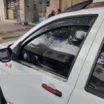 زه استیل آبگیر شیشه خودرو مدل AR مناسب برای کوییک مجموعه 4 عددی - Image 4