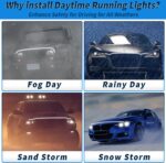 چراغ فلکسی لبه کاپوت جلو رانینگ سفید - Image 4