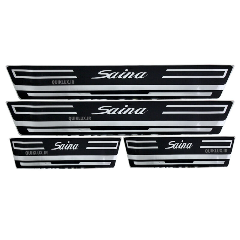 برچسب پارکابی طرح چرمی saina
