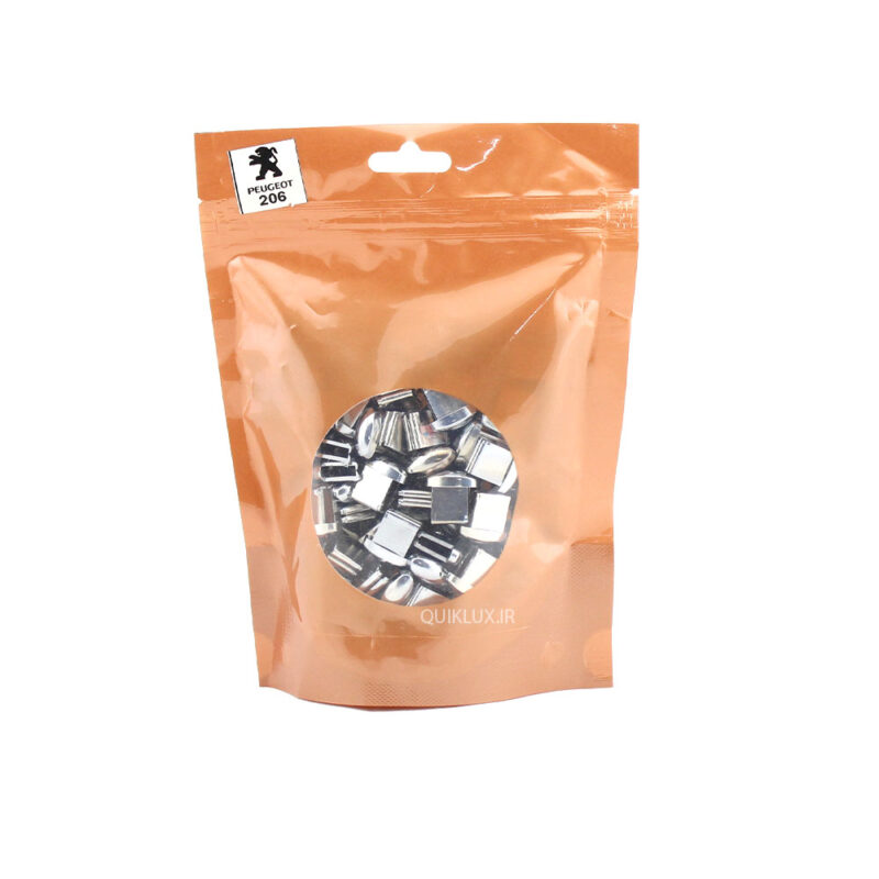 نگین توری سپر بسته 140 عددی (ابکاری کروم جدید)