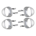 اهرم فلزی دستگیره داخلی کوییک رنگ برنزه مجموعه 4 عددی اهرم فلزی دستگیره داخلی کوییک رنگ نقره ای براق مجموعه 4 عددی