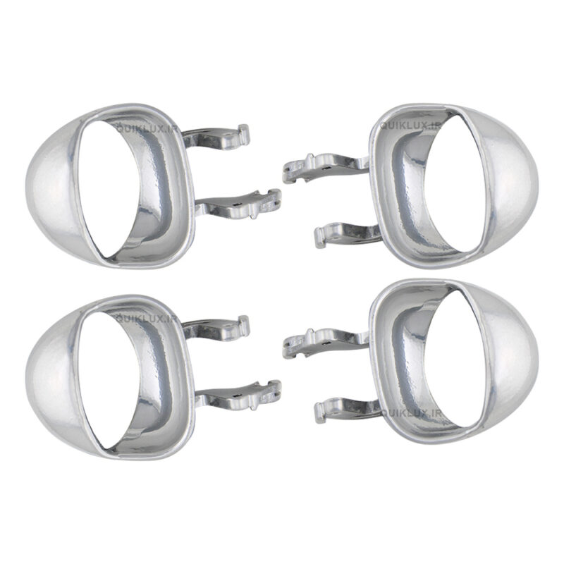 اهرم فلزی دستگیره داخلی کوییک رنگ برنزه مجموعه 4 عددی اهرم فلزی دستگیره داخلی کوییک رنگ نقره ای براق مجموعه 4 عددی