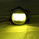 چراغ مه شکن جلو لنز دار 2 رنگ 8 حالته پلیسی - Image 4