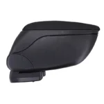 کنسول وسط چرمی مدل توکا مناسب 206_207 مشکی بادوخت قرمز - Image 4