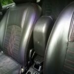 کنسول وسط چرمی مدل توکا مناسب 206_207 مشکی بادوخت قرمز - Image 11