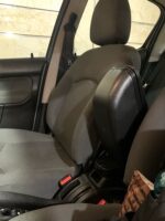 کنسول وسط چرمی مدل توکا مناسب 206_207 مشکی بادوخت قرمز - Image 5