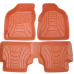 کفپوش سه بعدی ماهوت طرح چرم رنگ مارون ساینا کوییک