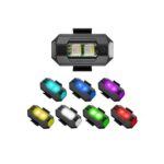 چراغ اس ام دی SMD فلش زن 7 رنگ  33حالته شارژی مینی