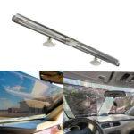 پرده افتابگیر شیشه جلو  جیوه ای کشویی (تایوانی)15% طول 43 سانت