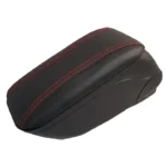 کنسول وسط چرمی مدل توکا مناسب 206_207 مشکی بادوخت قرمز