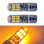 لامپ SMDفلش زن نارنجی بسته 2 عددی