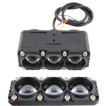 هالوژن 2رنگ لنزدار،فندار