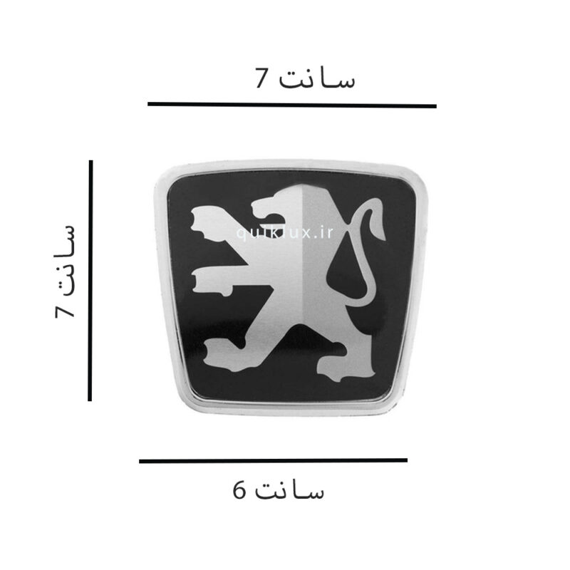 آرم عقب پژو پارس