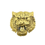 آرم شیر طلایی فلزی