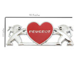 آرم فلزی شیر پژو کنار قلب - Image 2