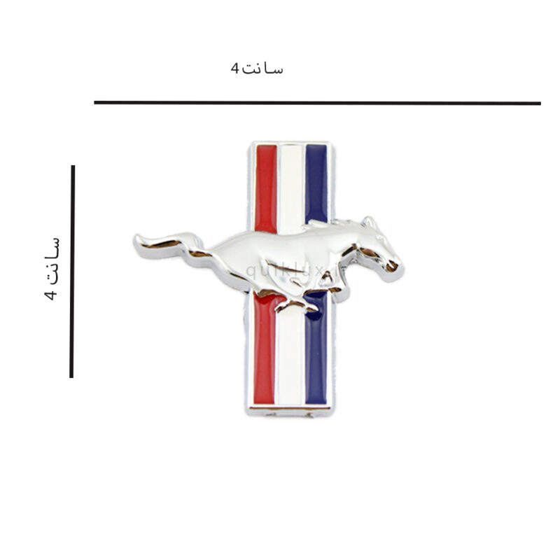 ارم  طرح  اسب باپرچم فرانسه - خارجی - Image 2