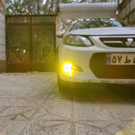 چراغ مه شکن چهار لنز دورنگ سفید-زرد csp کوییک ساینا شاهین اطلس - Image 10