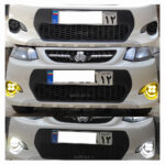 چراغ مه شکن چهار لنز دورنگ سفید-زرد csp کوییک ساینا شاهین اطلس - Image 11